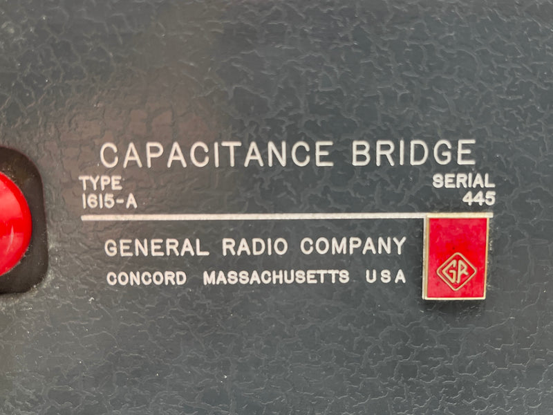 GenRad 1615 A Capacitance Bridge