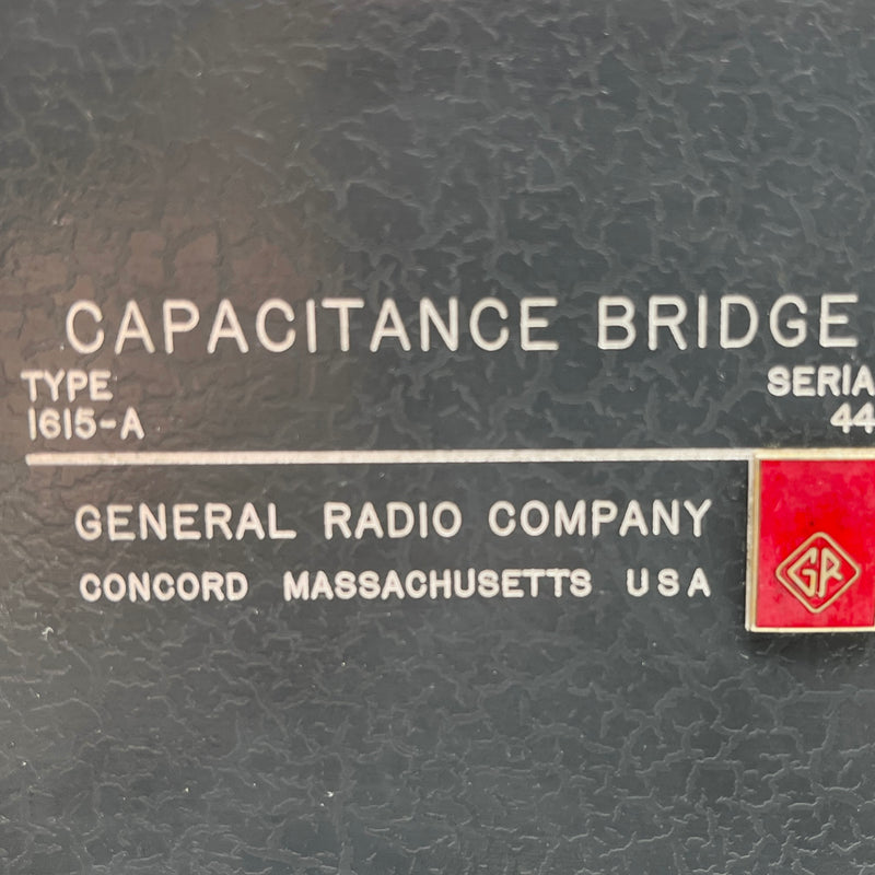 GenRad 1615 A Capacitance Bridge
