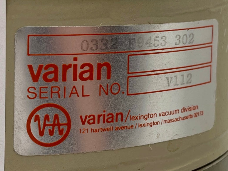 Varian 0332 F 9453 302 Diffusion Pump