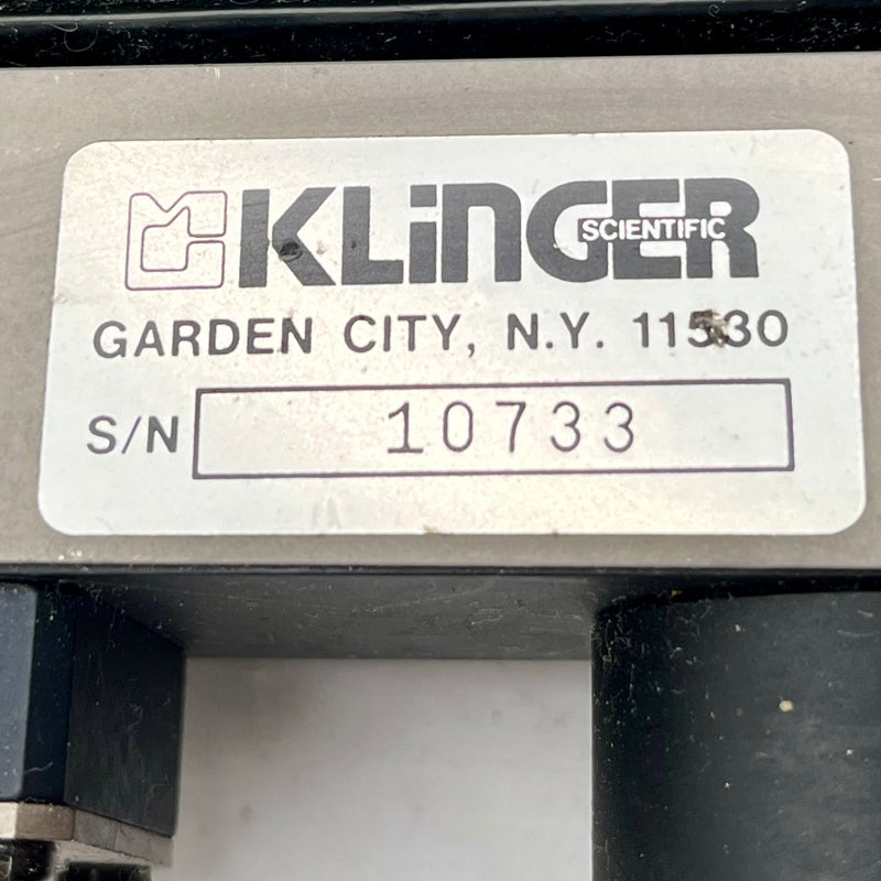 Klinger Positioning Stage Assembly