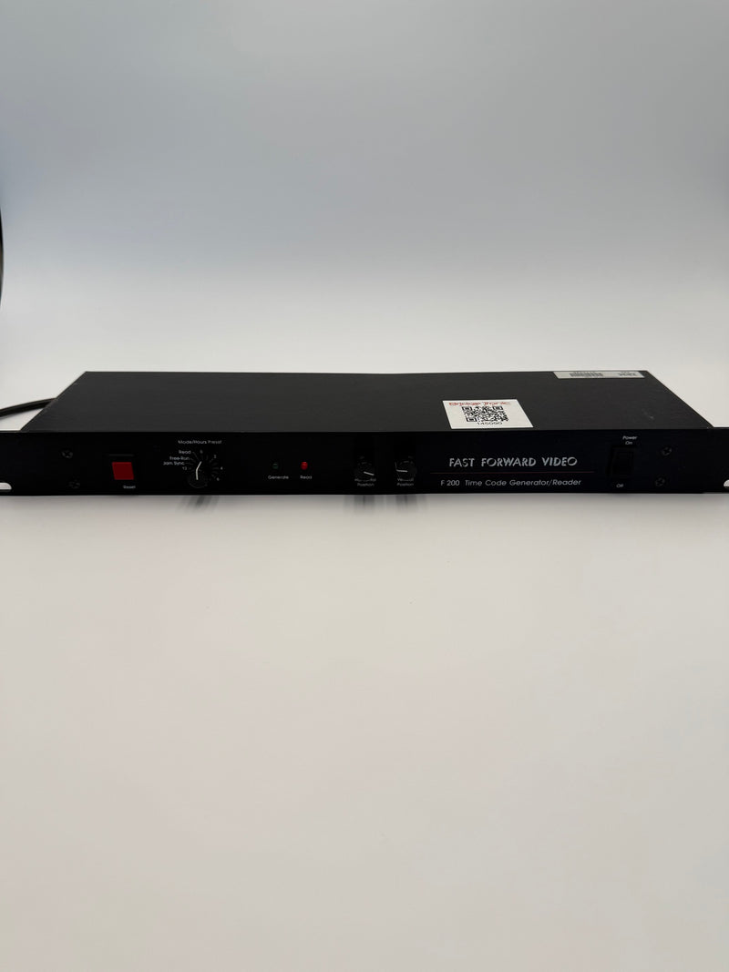 Fast Forward Video F 200 Time Code Generator / Reader