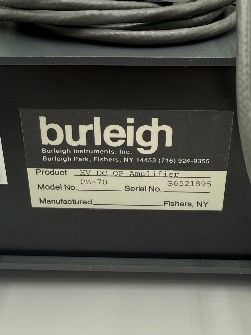 Burleigh PZ 70 High-Voltage DC Operational Amplifier