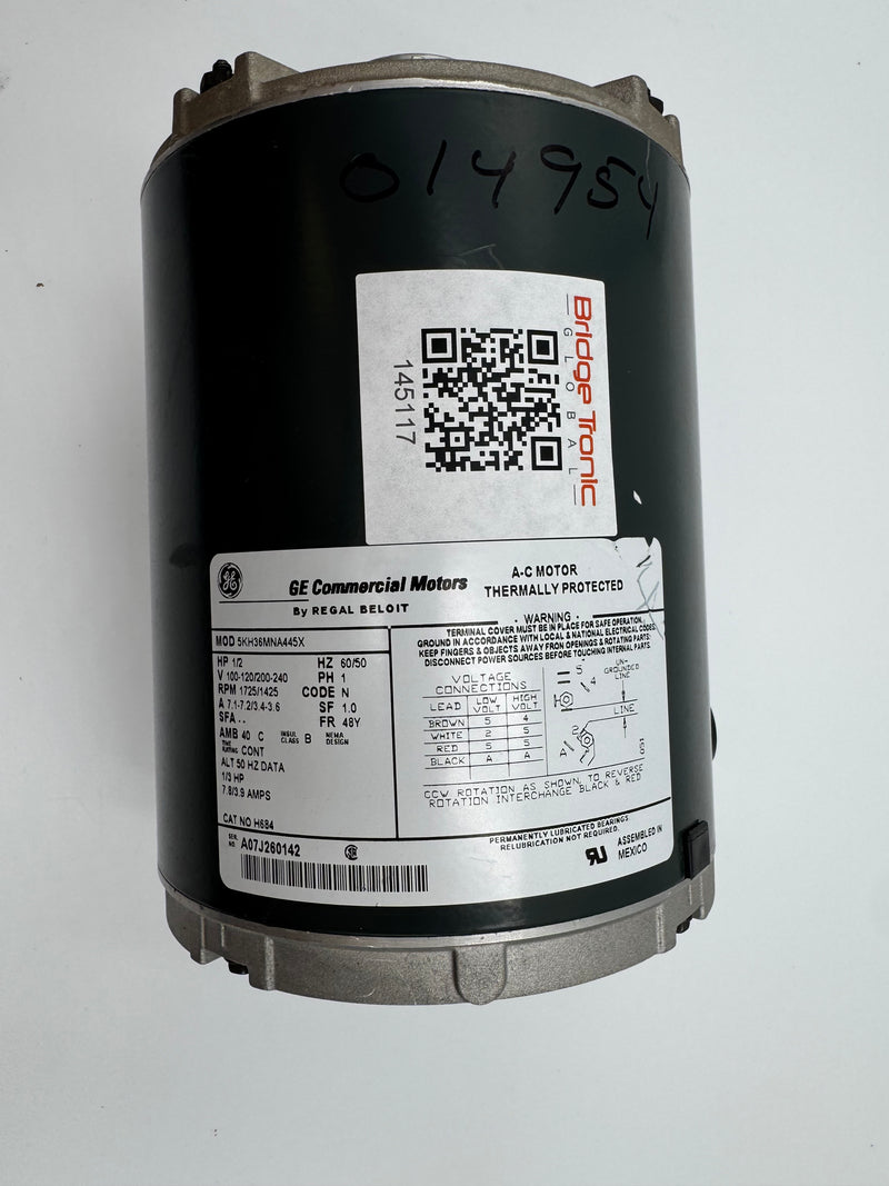 Regal Beloit 5 KHS 39 NNA 445 X AC Motor
