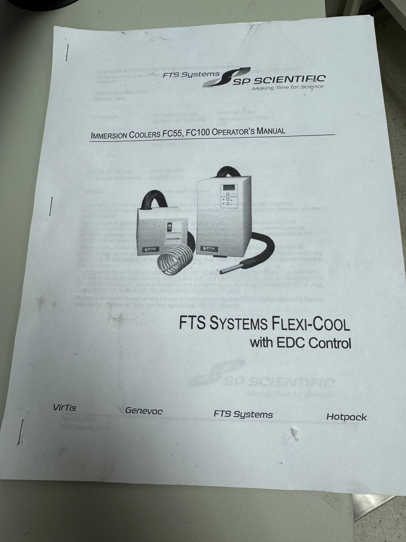 FTS FC 100 A 01 Chiller