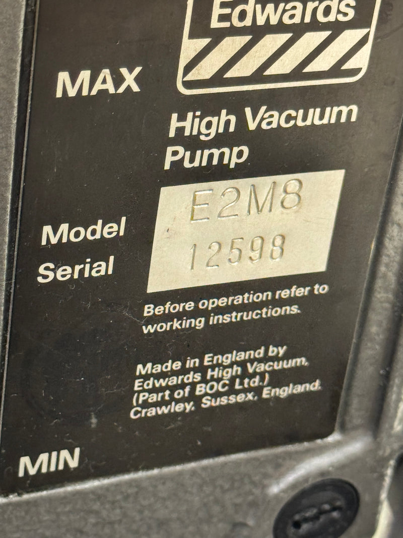 Edwards E 2 M 8 Vacuum Pump