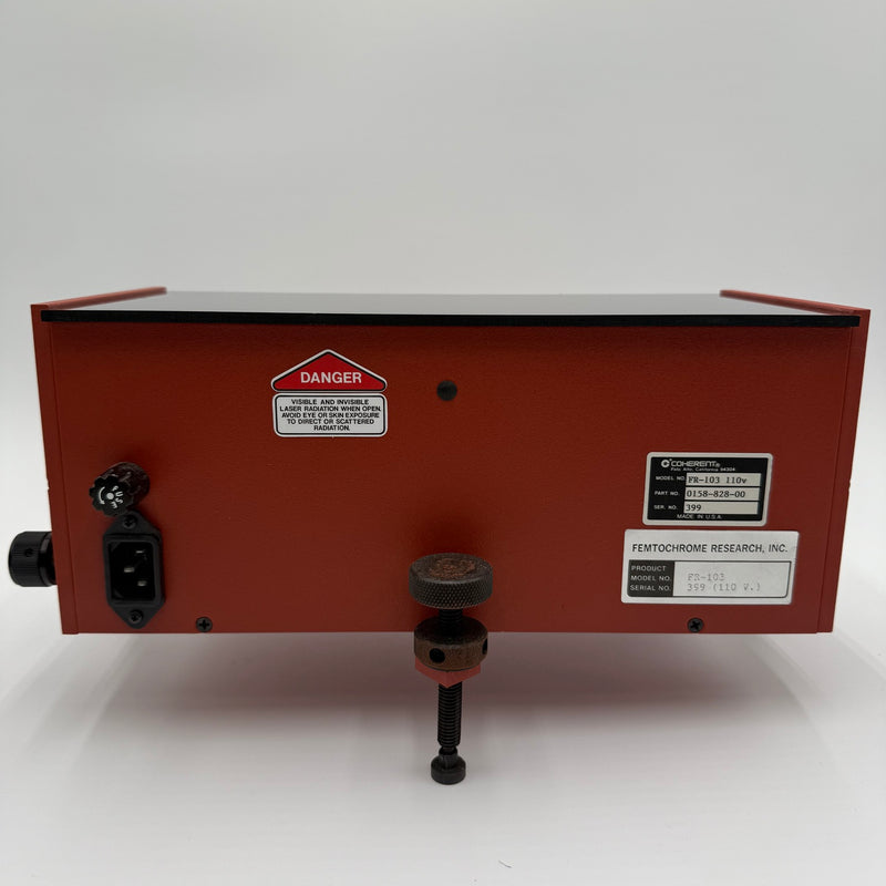 Coherent Femtochrome FR 103 Autocorrelator