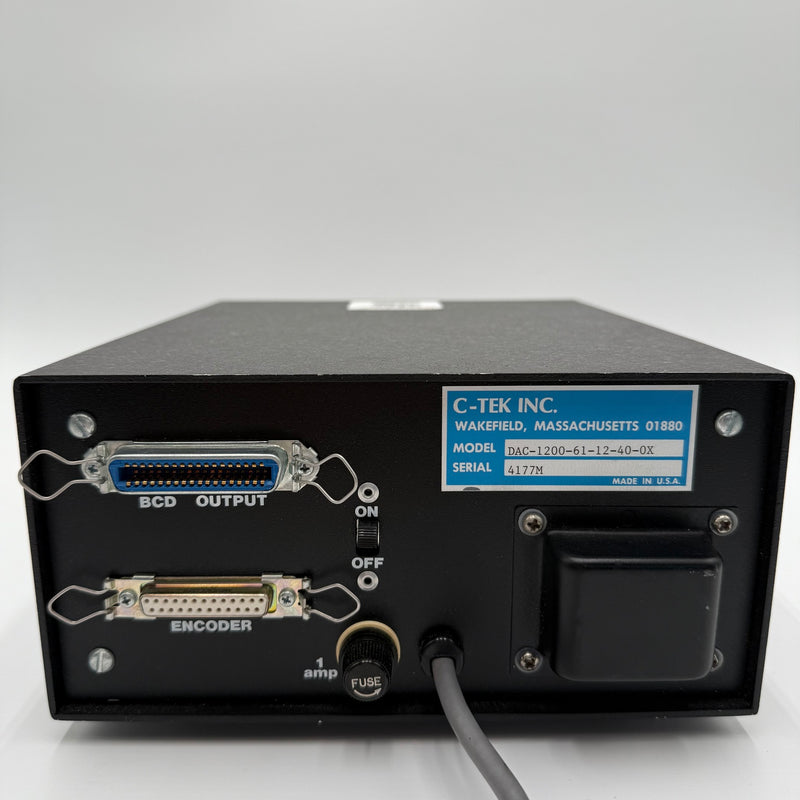 C TEK DAC 1200 61 12 40 OX Digital Angle Controller
