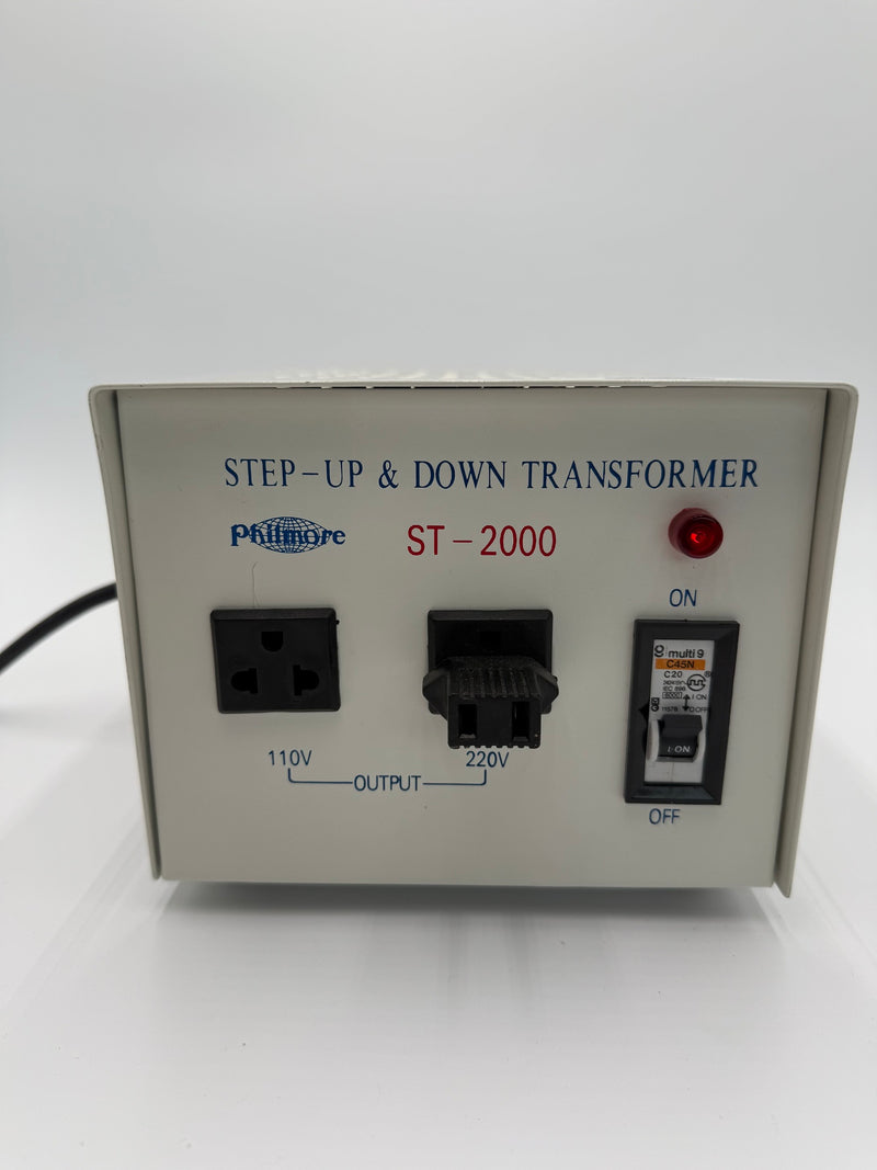 Philmore ST 2000 Step-Up & Step-Down Transformer