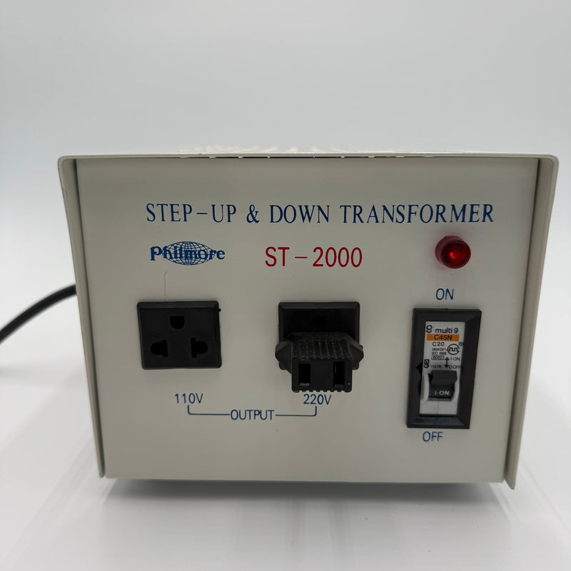 Philmore ST 2000 Step-Up & Step-Down Transformer