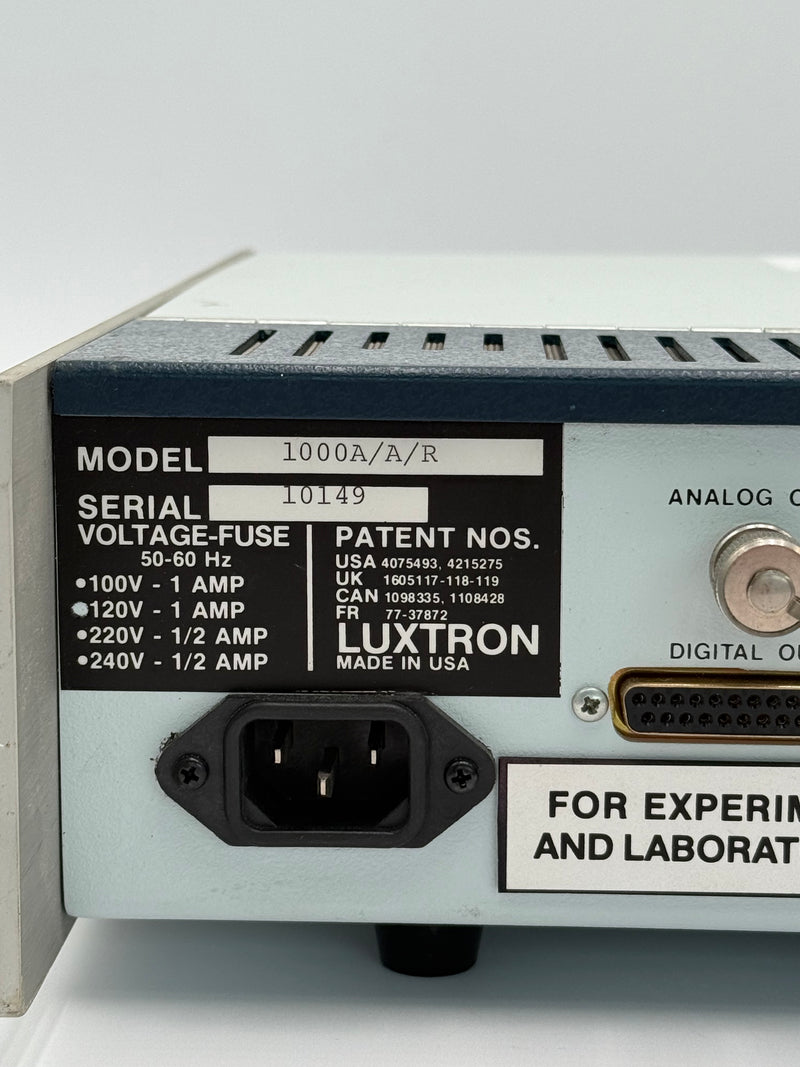 Luxtron Fluoroptic 100 A A R Thermometer