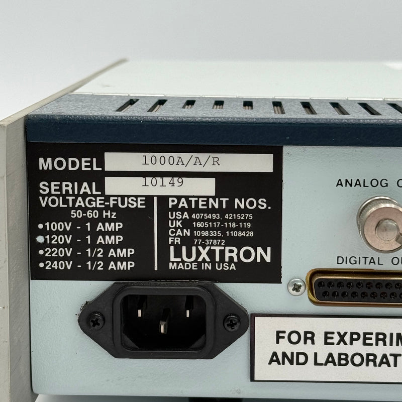 Luxtron Fluoroptic 100 A A R Thermometer