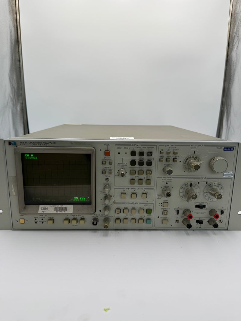 Agilent 3582 A Spectrum Analyzer