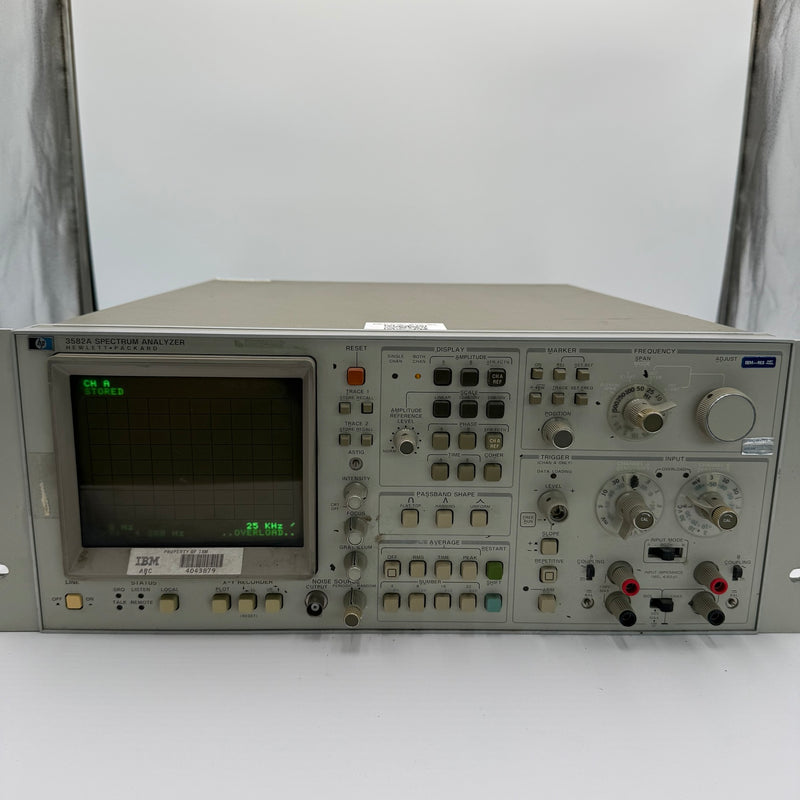 Agilent 3582 A Spectrum Analyzer