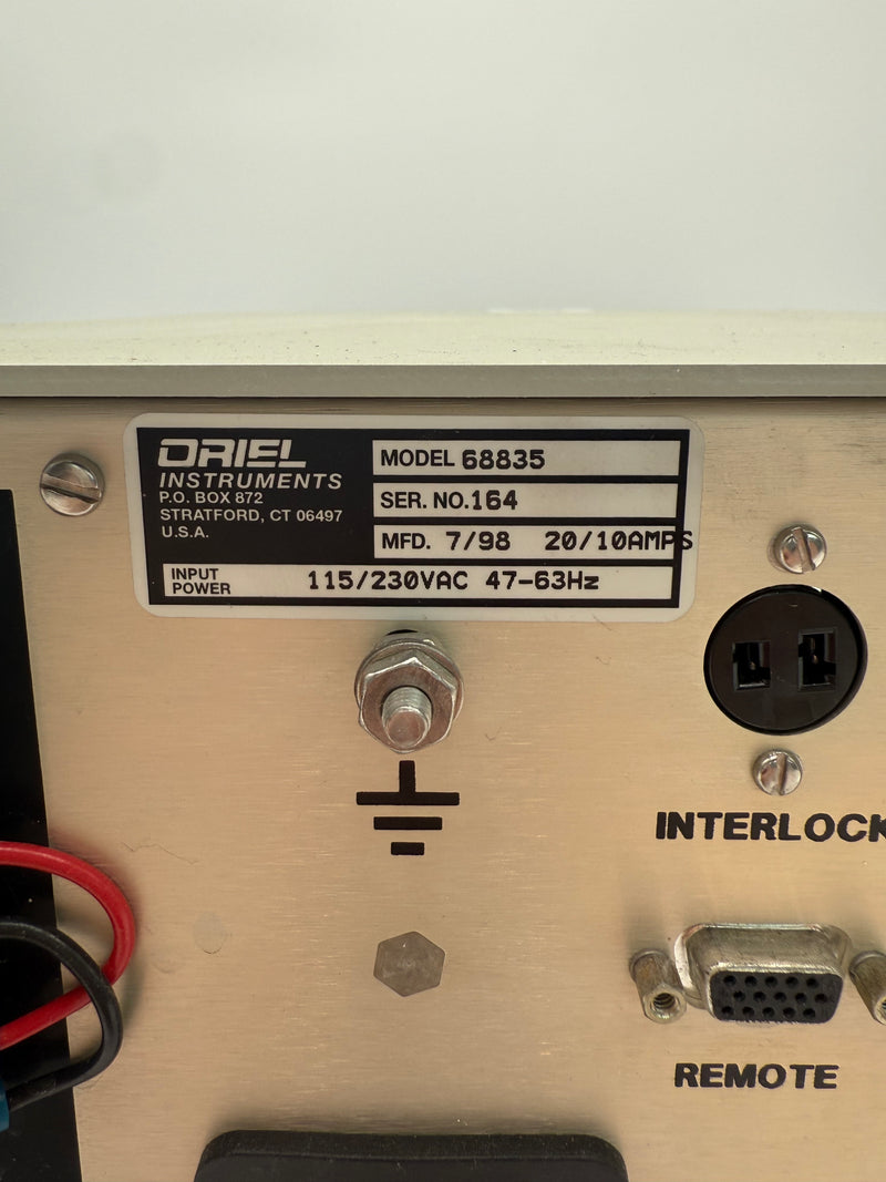 Oriel 68835 Power Supply