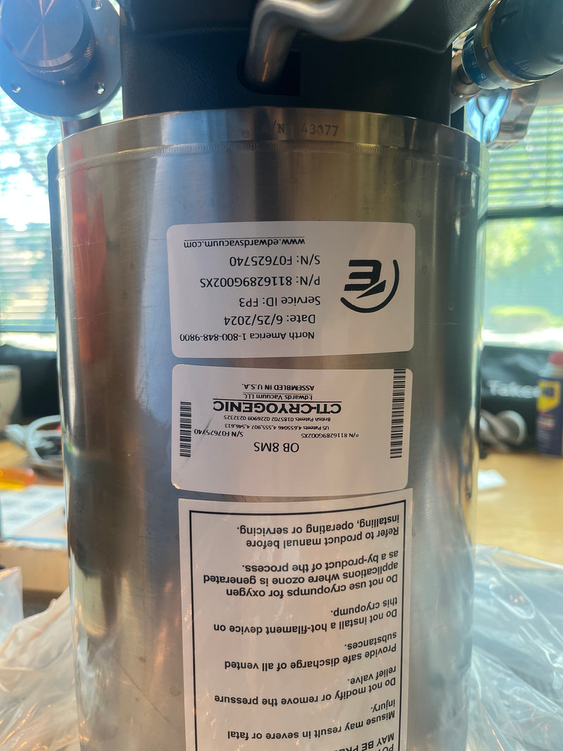 CTI On-Board 8 MS Cryopump