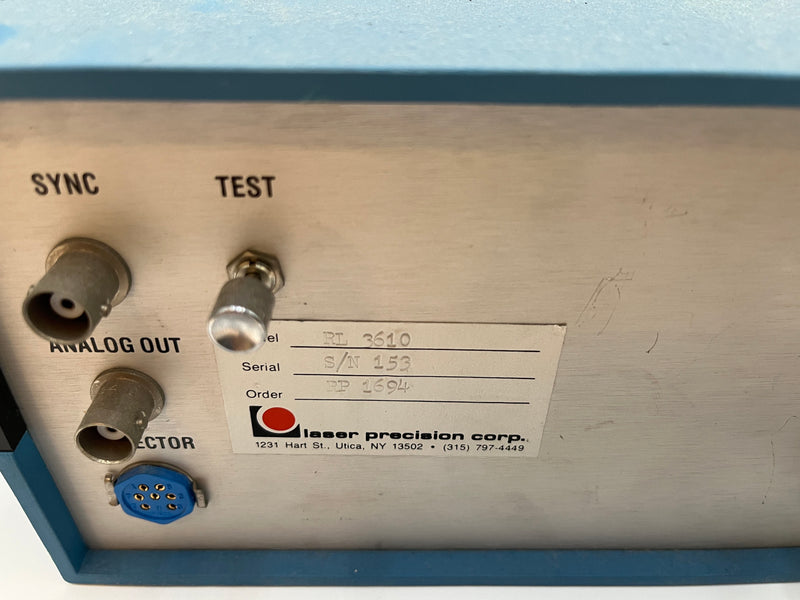Laser Precision RL 3610 Laser Power Meter