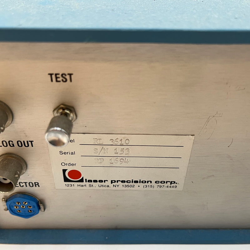Laser Precision RL 3610 Laser Power Meter