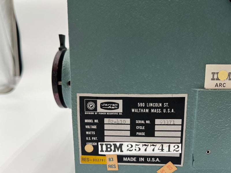 Thermo Jarrell Ash Smith 82 410 Monochromator