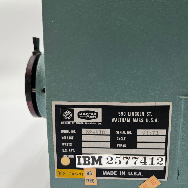 Thermo Jarrell Ash Smith 82 410 Monochromator