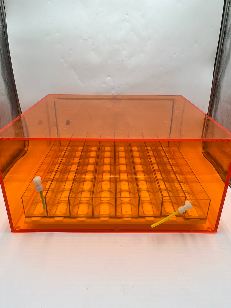 Amber Acrylic Desiccator