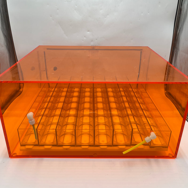 Amber Acrylic Desiccator