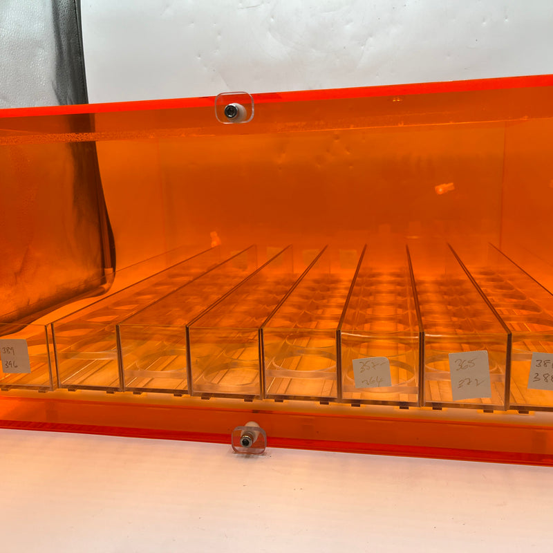 Amber Acrylic Desiccator