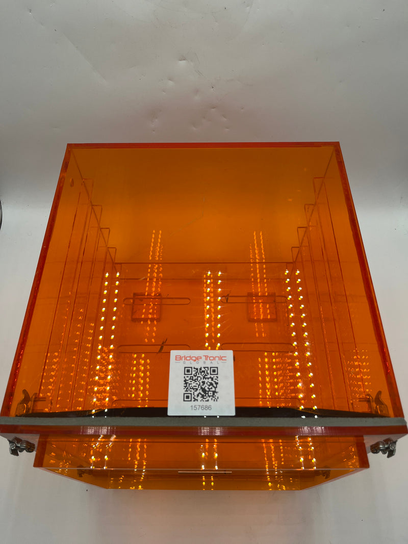 Plas Labs Amber Acrylic Desiccator