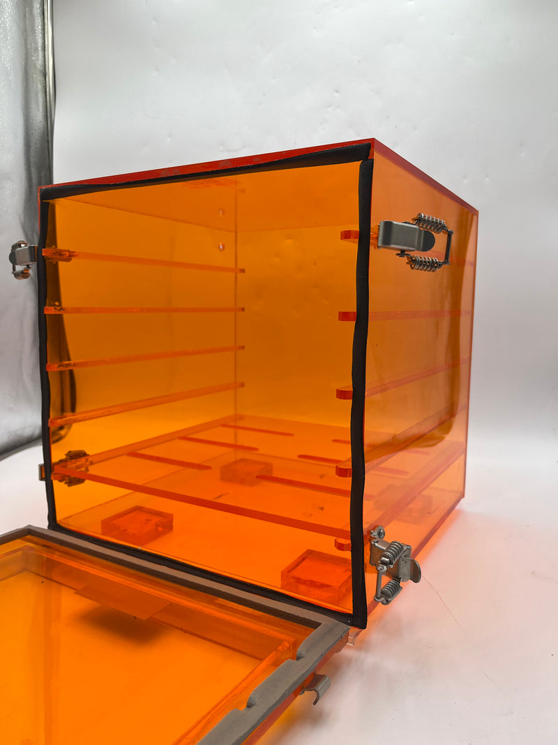 Plas Labs Amber Acrylic Desiccator