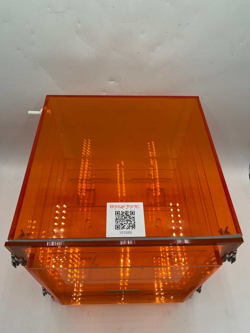 Plas Labs Amber Acrylic Desiccator