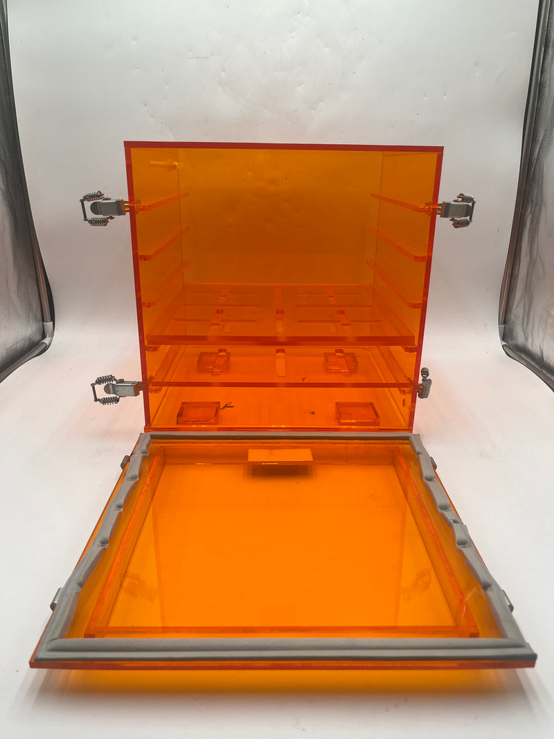 Plas Labs Amber Acrylic Desiccator