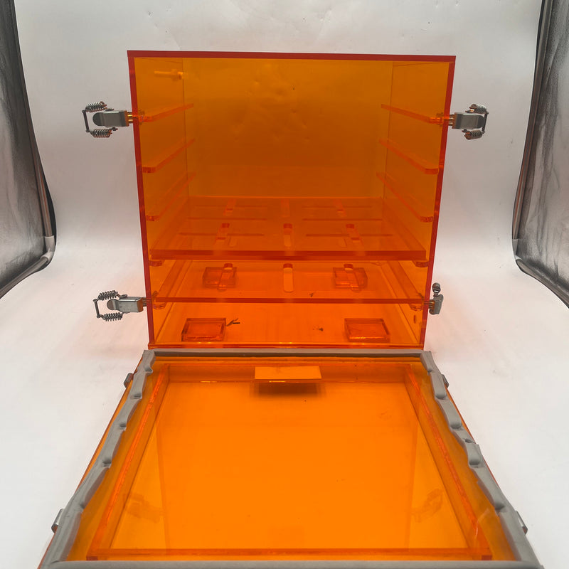 Plas Labs Amber Acrylic Desiccator