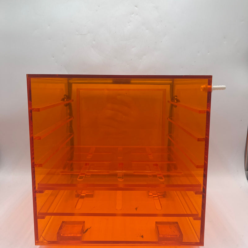 Plas Labs Amber Acrylic Desiccator