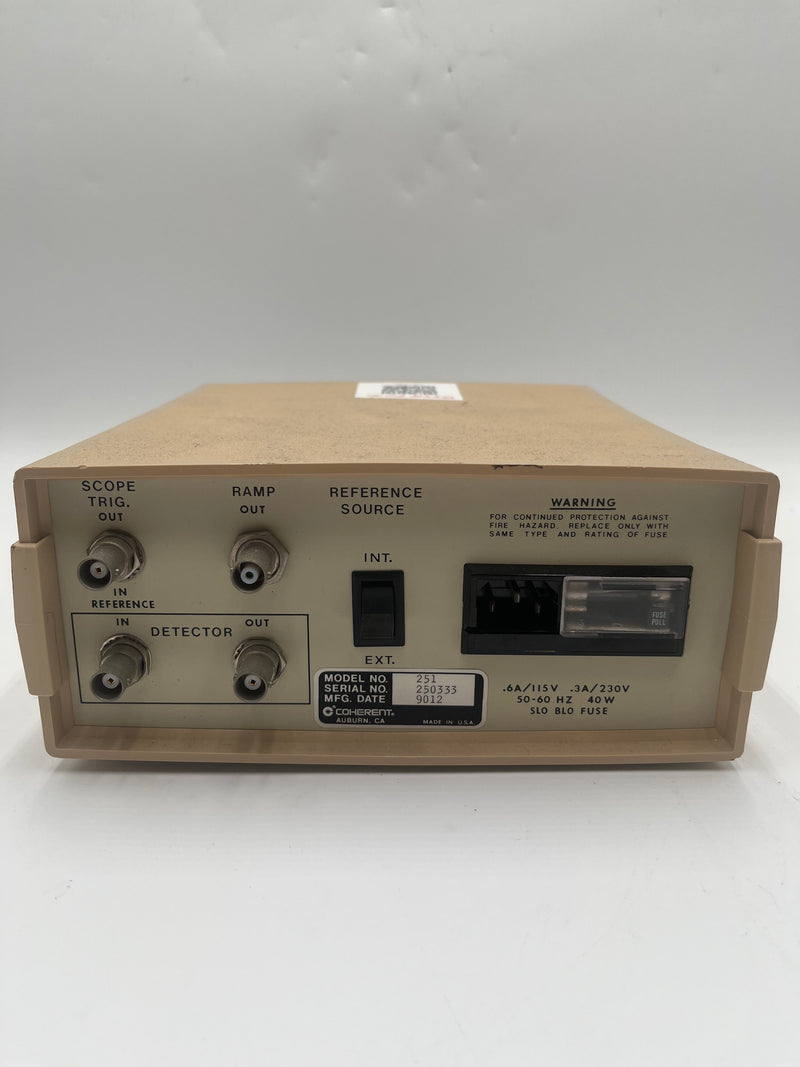 Coherent 251 Spectrum Analyzer Controller