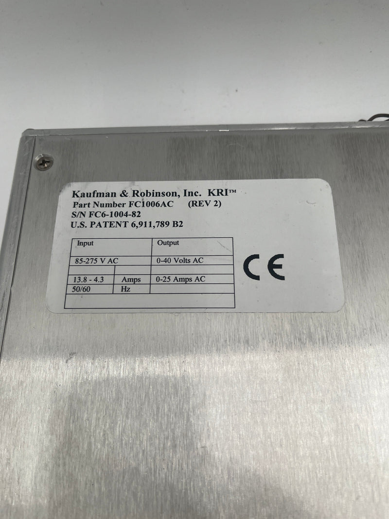 KRI Kaufman & Robinson Ion Source System