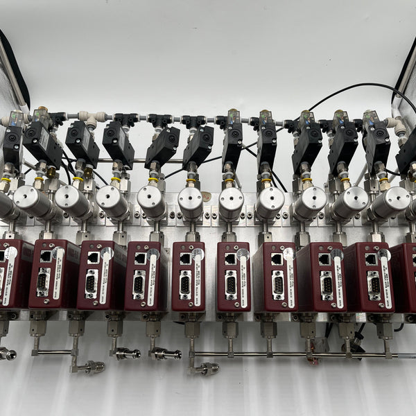 MKS Mass Flow Controller Manifold Assembly
