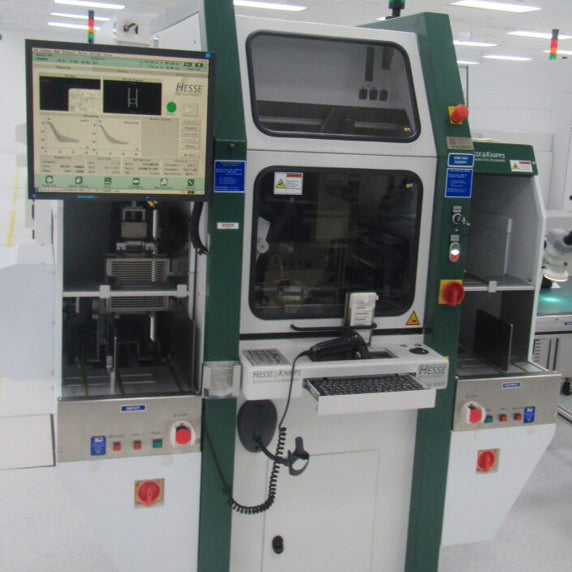 Hesse & Knipps (H&K) Bondjet BJ 820 Wedge-Wedge Bonder, Magazine to Magazine Handling System