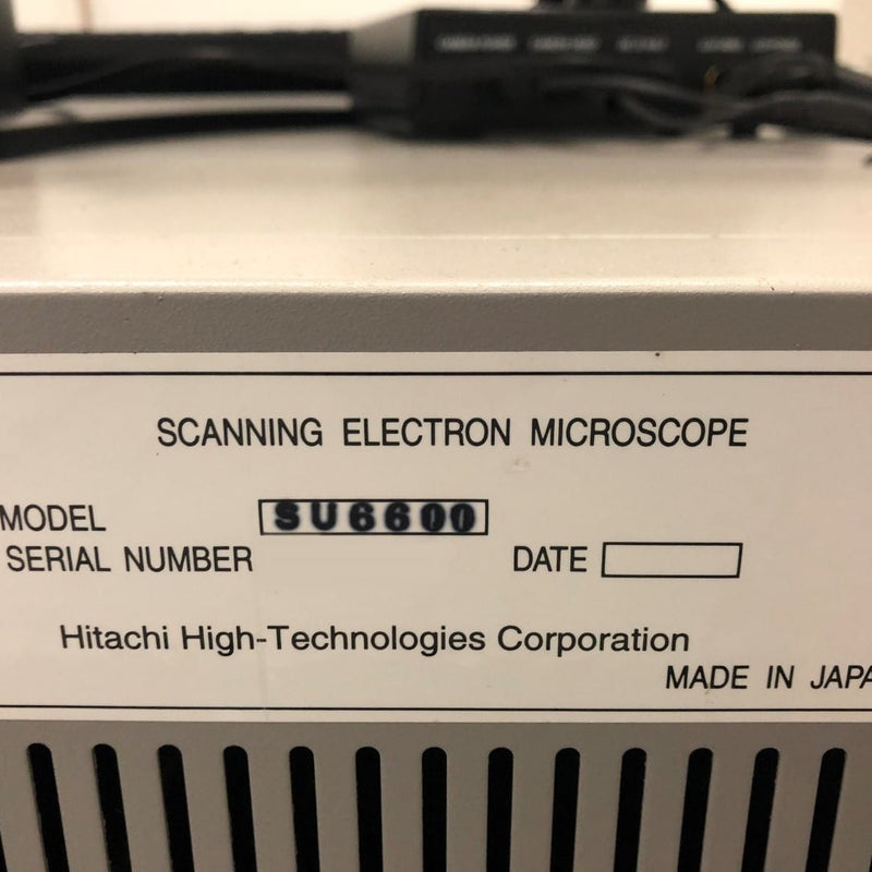 Hitachi SU 6600 SEM (Scanning Electron Microscope)