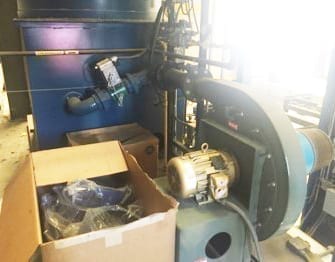 Keith KECR 120 D 96 1200 Car Bottom Loading Carbonization Furnace with Thermal Oxidizer System