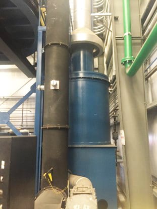 Keith KECR 120 D 96 1200 Car Bottom Loading Carbonization Furnace with Thermal Oxidizer System