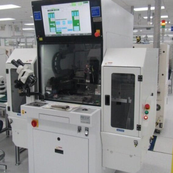 Hesse & Knipps (H&K) Bondjet BJ 855 Wedge-Wedge Bonder, Magazine to Magazine Handling System