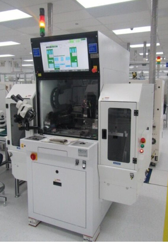 Hesse & Knipps (H&K) Bondjet BJ 855 Wedge-Wedge Bonder, Magazine to Magazine Handling System