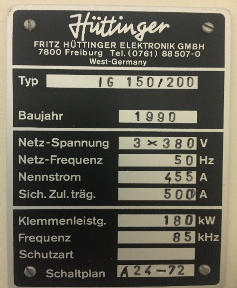 AET Gemini 3 E EPI Reactor (Epitaxial Silicon Deposition)