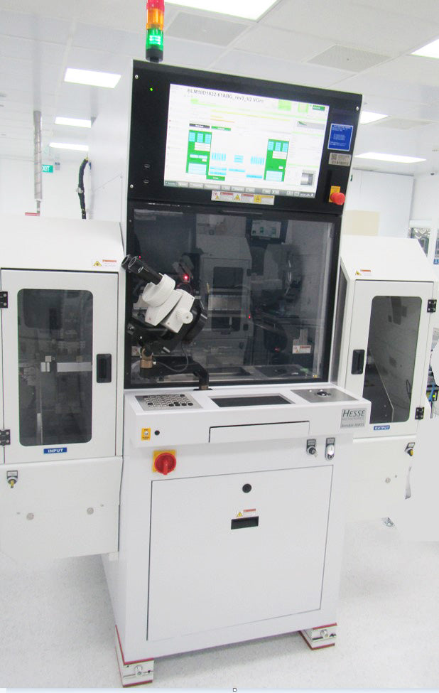 Hesse & Knipps (H&K) Bondjet BJ 855 Wedge-Wedge Bonder, Magazine to Magazine Handling System