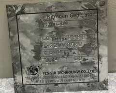 Yes Sir Technology YS-N-IC 60 Nitrogen Generator