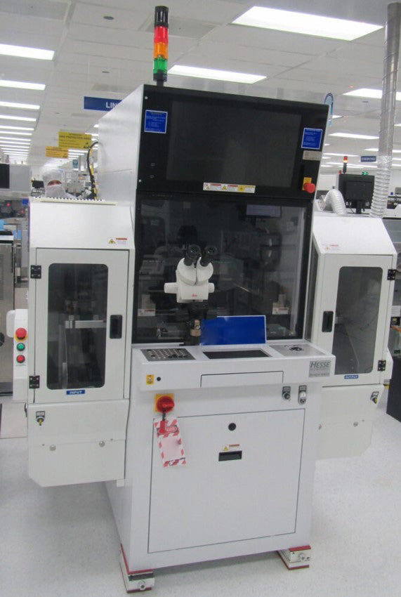 Hesse & Knipps (H&K) Bondjet BJ 855 Wedge-Wedge Bonder, Magazine to Magazine Handling System
