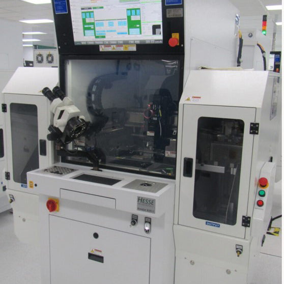 Hesse & Knipps (H&K) Bondjet BJ 855 Wedge-Wedge Bonder, Magazine to Magazine Handling System