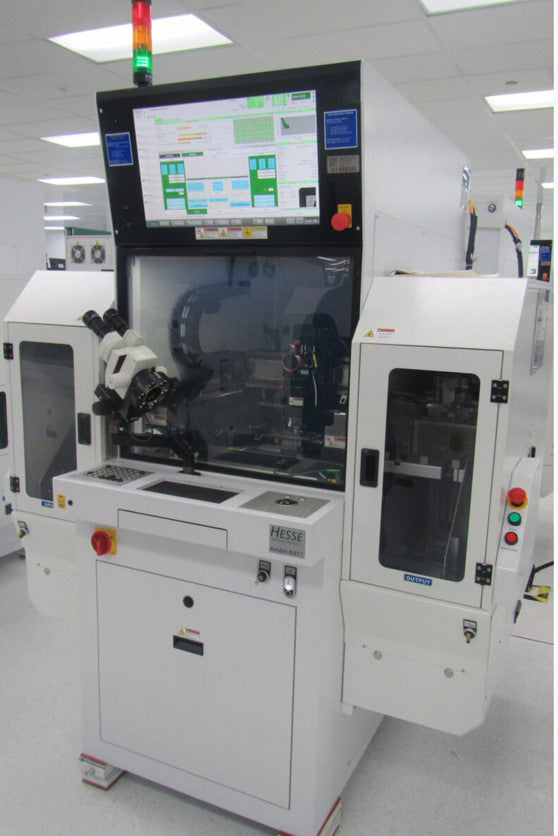 Hesse & Knipps (H&K) Bondjet BJ 855 Wedge-Wedge Bonder, Magazine to Magazine Handling System