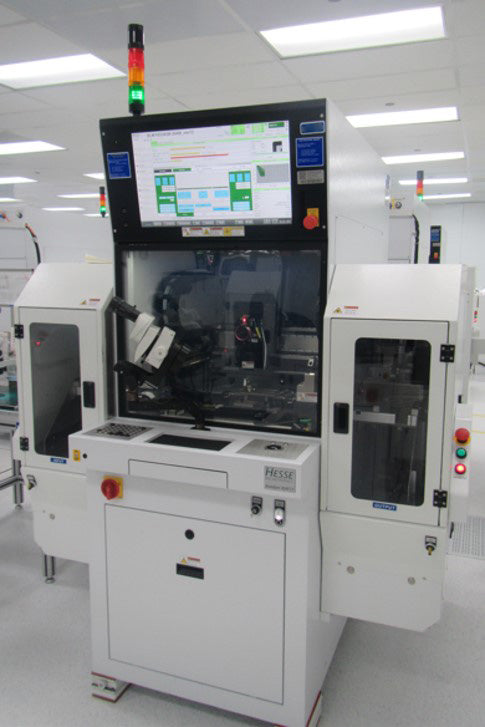 Hesse & Knipps (H&K) Bondjet BJ 855 Wedge-Wedge Bonder, Magazine to Magazine Handling System