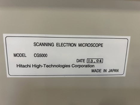 Hitachi CG 5000 CD-SEM (Critical Dimension Scanning Electron Microscope)