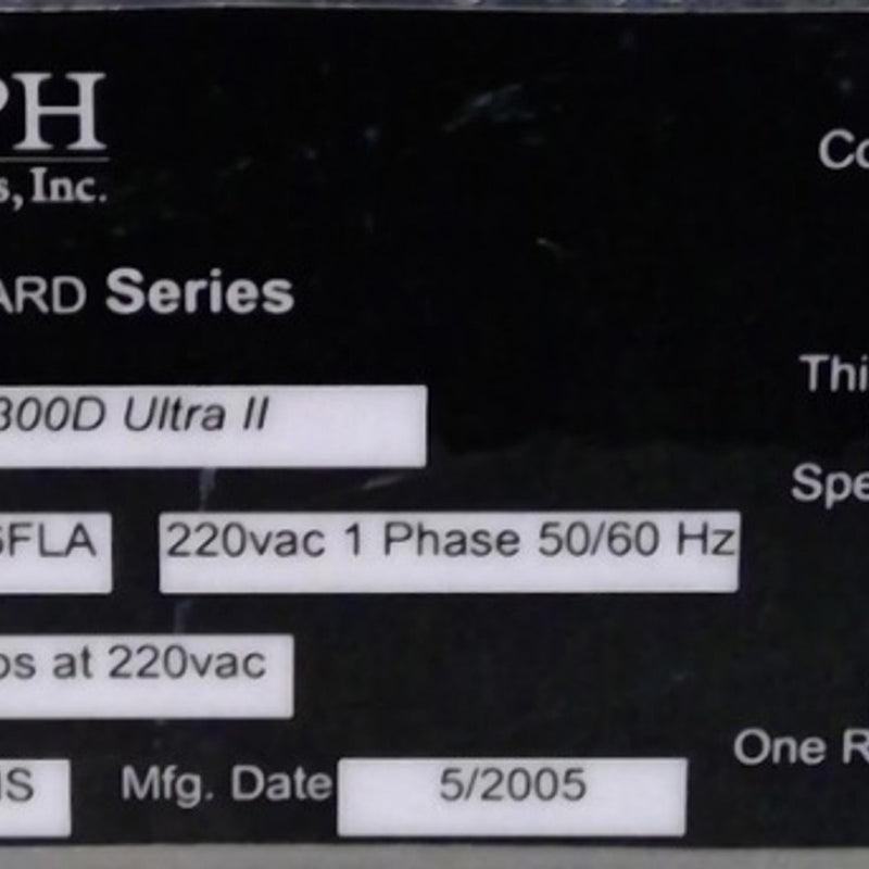 ONTO / Rudolph S 300 ULTRA II Transparent Film Metrology System.